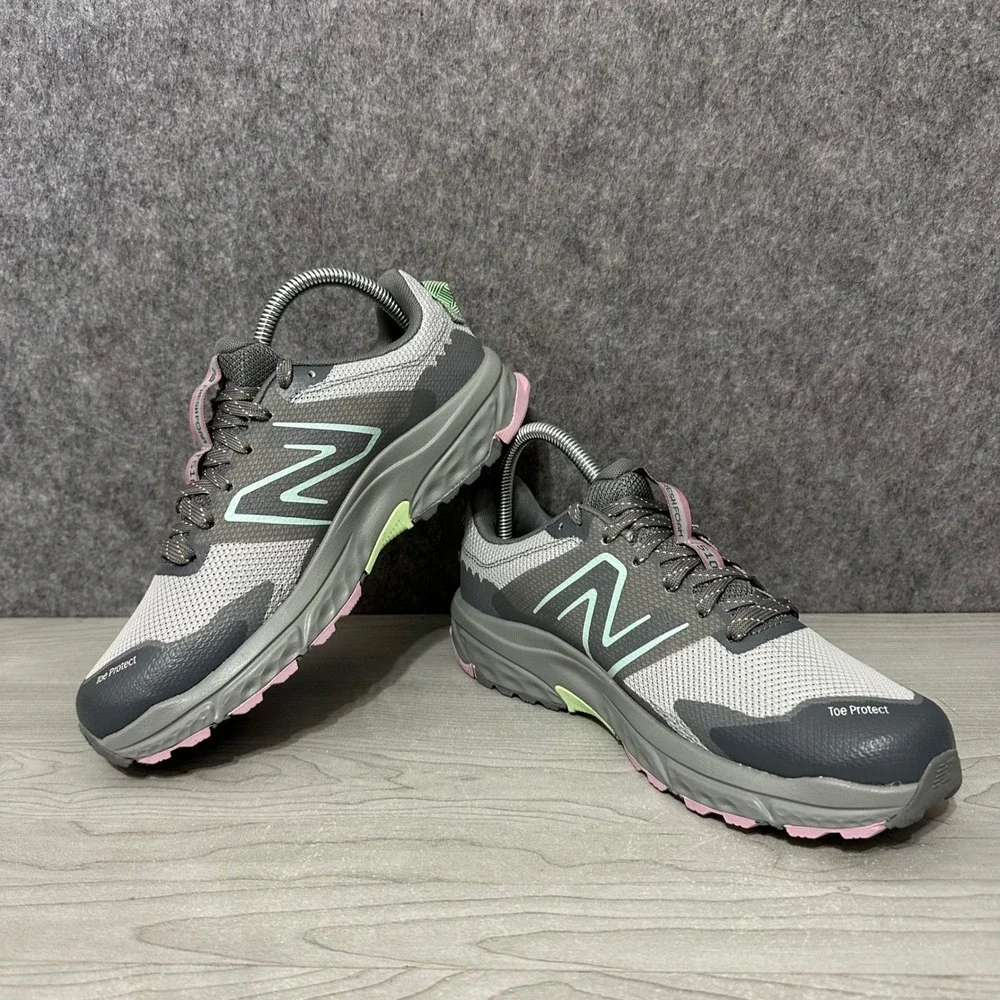 NEW New Balance Fresh Foam 510v6 Trail Running Shoes Womens 8‎ Grey Lilac Cloud